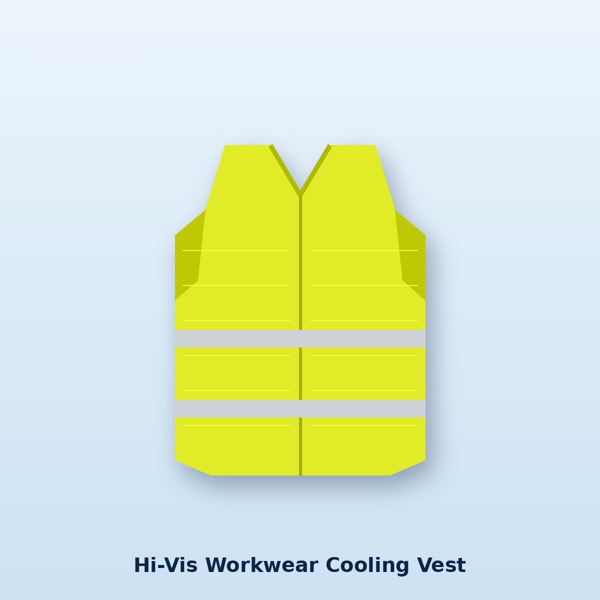 Hi-Vis Workwear Cooling Vest
