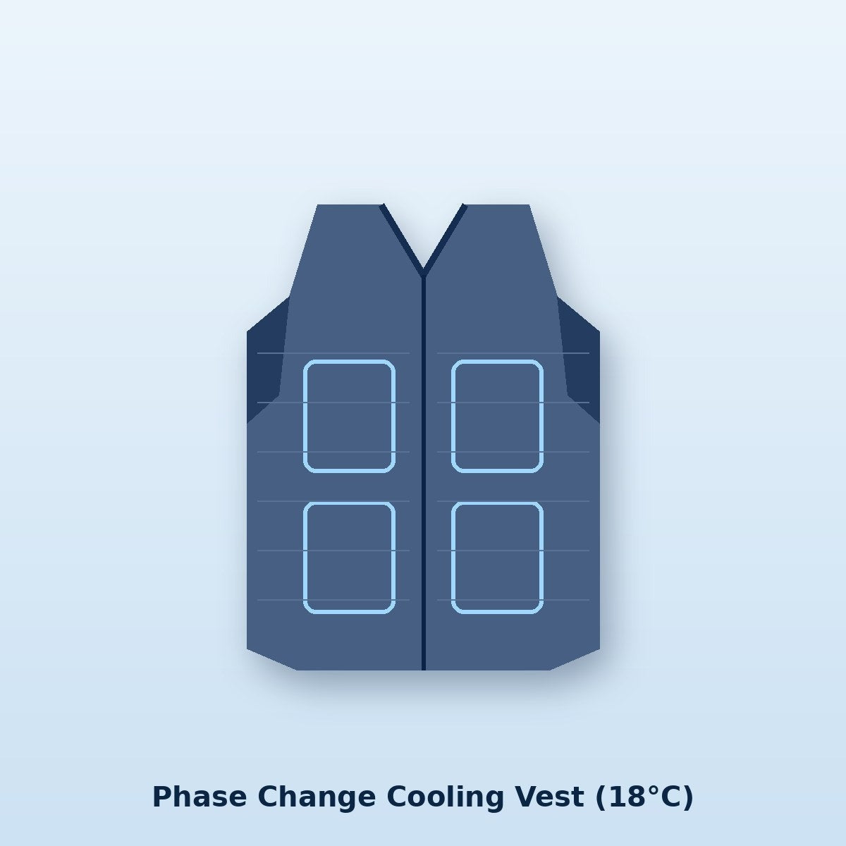 Phase Change Cooling Vest